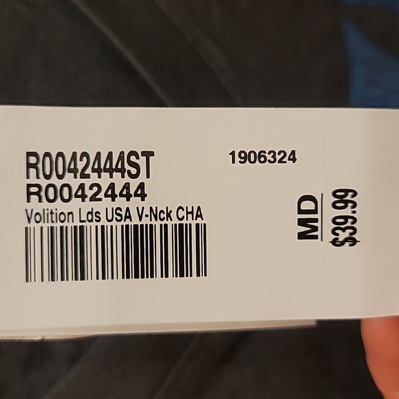 Harley-Davidson Charcoal Tee with Blue Graphic, Womens Size M, NWT - Picture 6 of 6